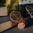 Zegarek drewniany - MERIDIA brown - WOODISON - 3