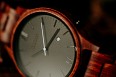 Zegarek drewniany - Clarity Red - 10